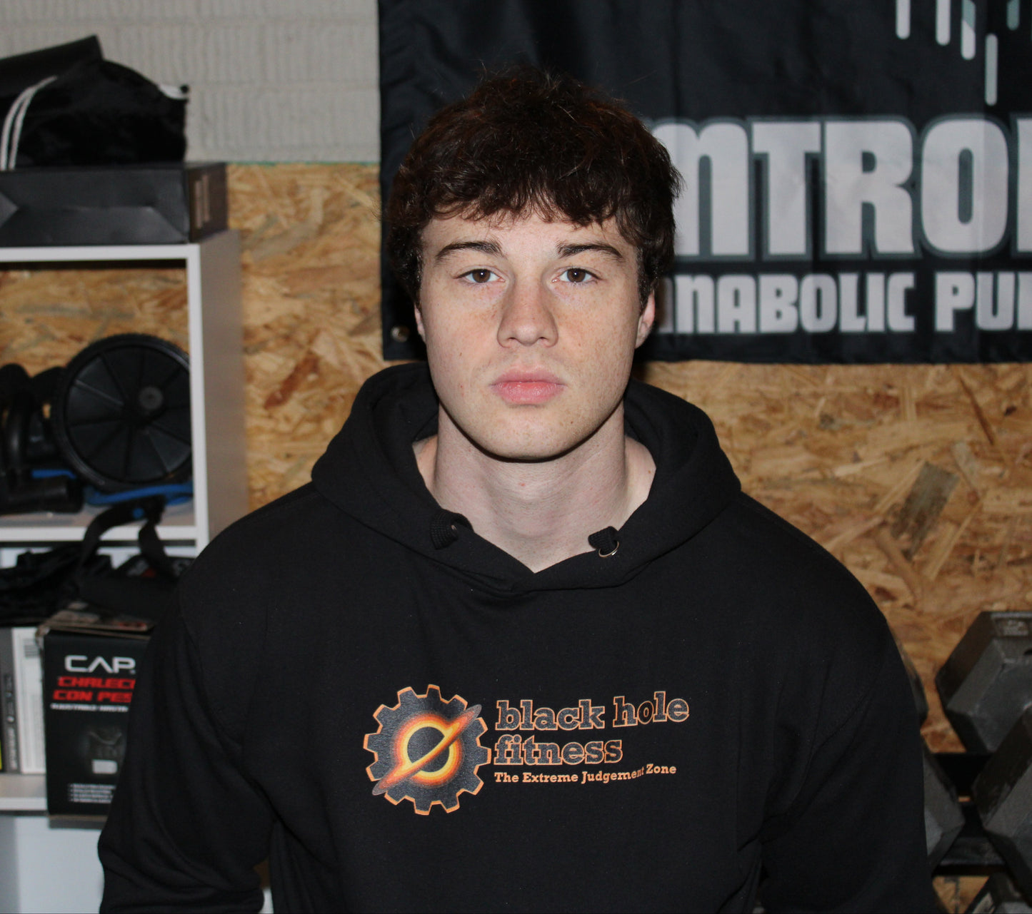 Black Hole Fitness Hoodie
