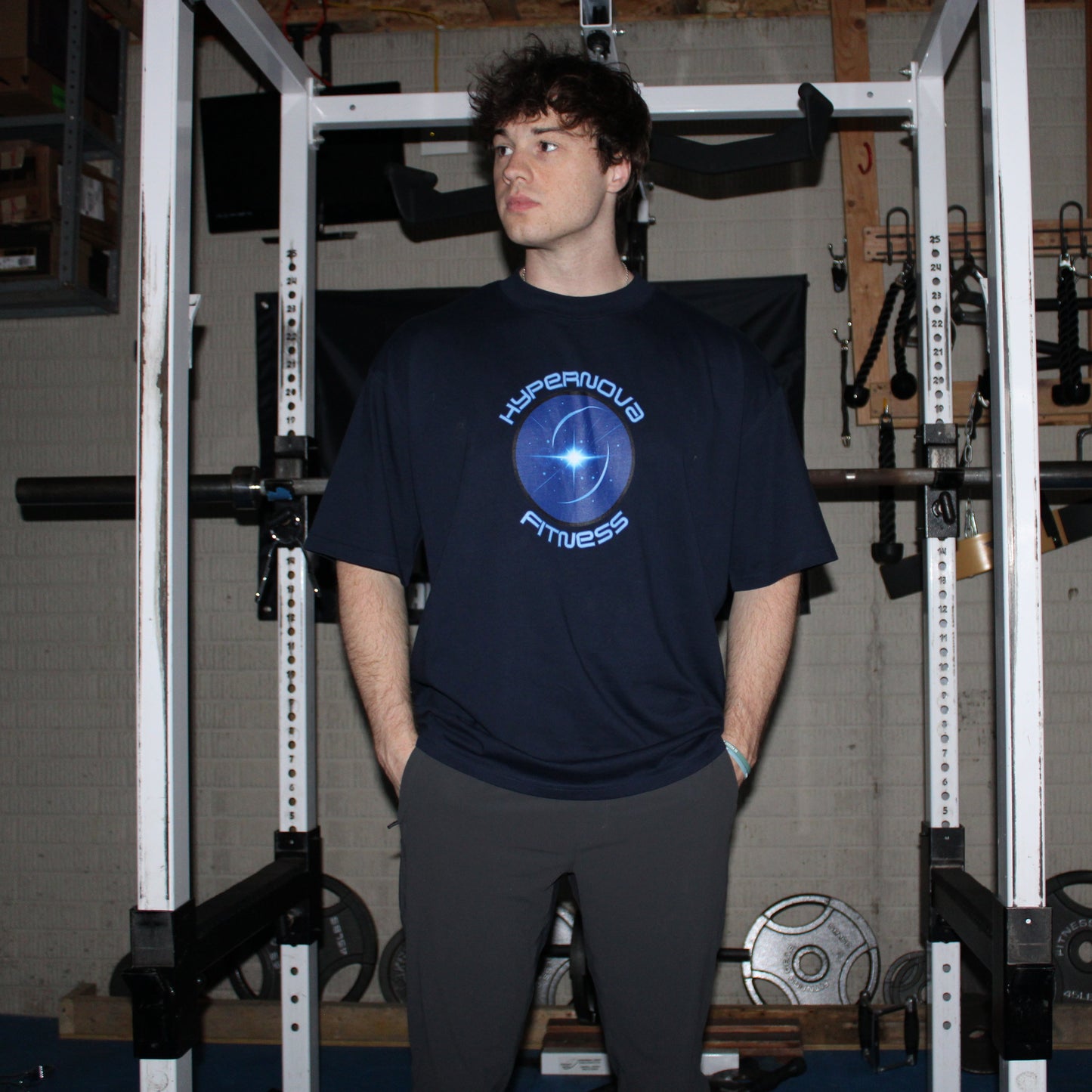 Hypernova Fitness Oversized Tee