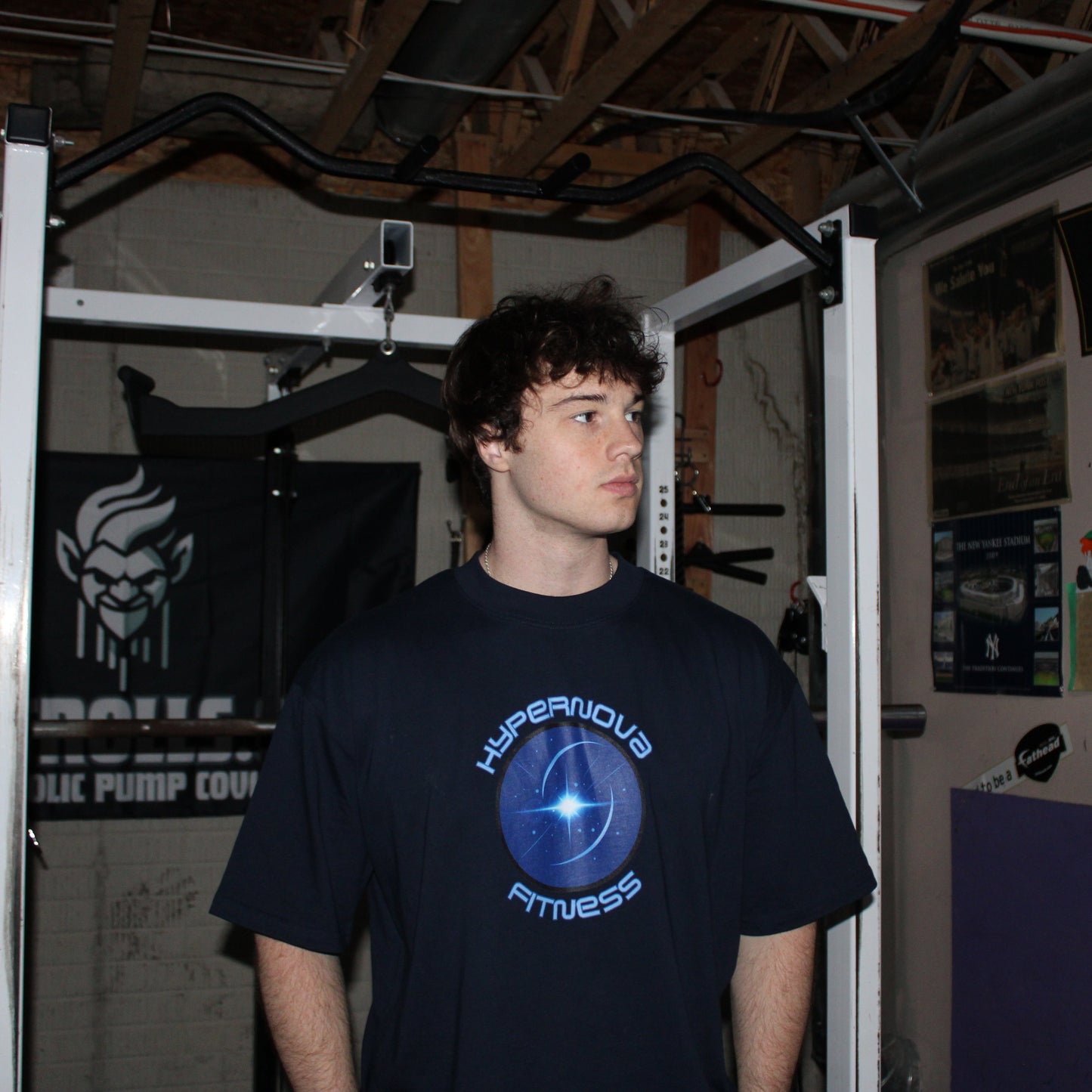 Hypernova Fitness Oversized Tee