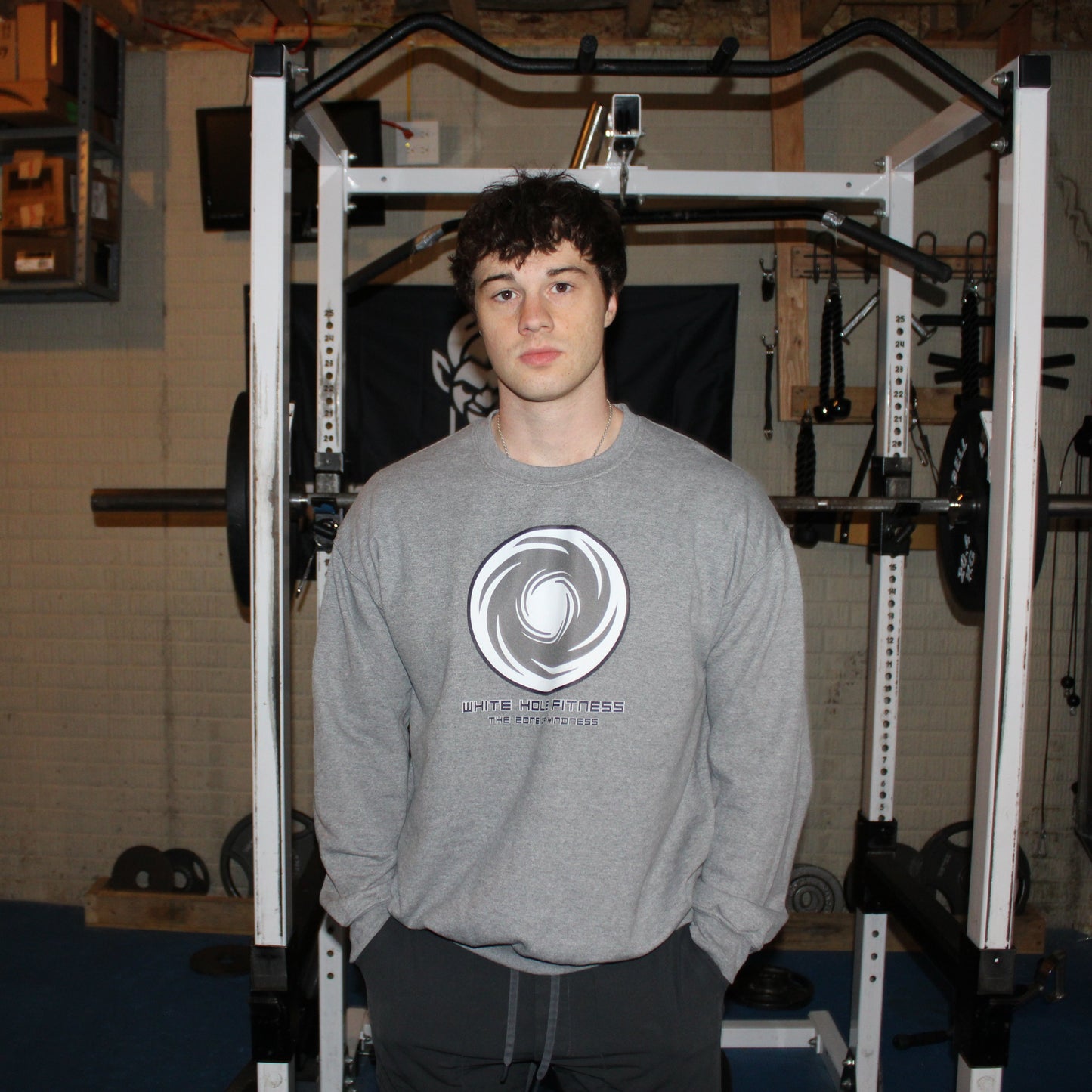 White Hole Fitness Crew Neck